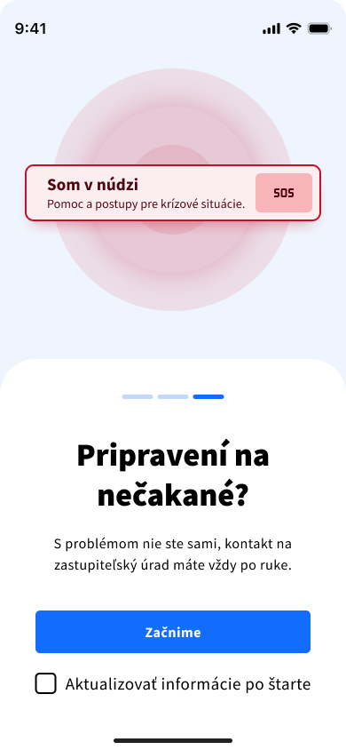 Onboarding ukážka - pripravenosť na nečakané situácie